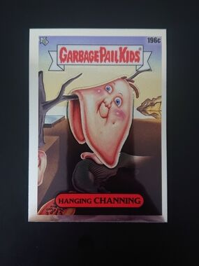 2022 Topps GPK Garbage Pail Kids Chrome 5 - Hanging Channing (2196c) - C-Name SP